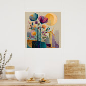 Windblaadjes - Solarpunk Poster (Keuken)