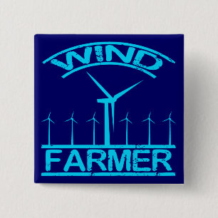 Windboer Vierkante Button 5,1 Cm