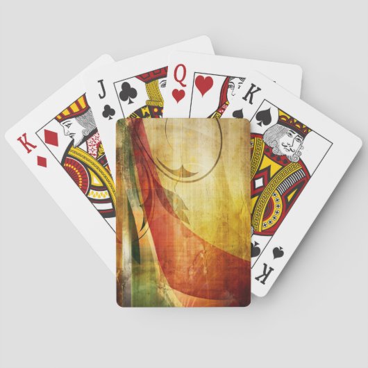 Windchimensatie Speelkaarten (Achterkant)