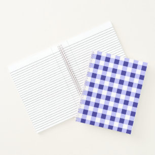 Windekleuring ruitjespatroon notitieboek