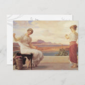 Windend de Streng - Lord Frederick Leighton Briefkaart (Voorkant / Achterkant)