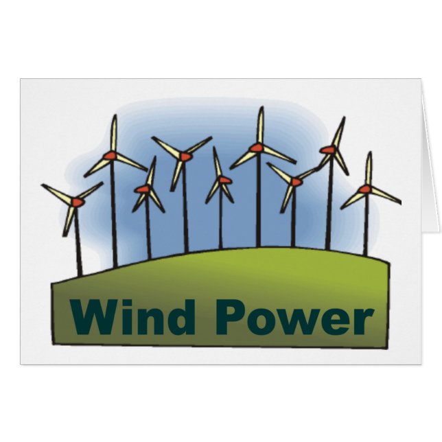 Windenergie (Voorkant Horizontaal)