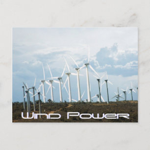 Windenergie Briefkaart
