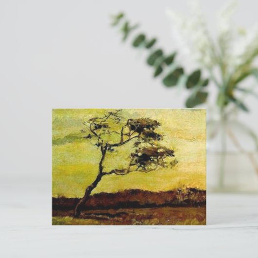Windenergie (F10) Van Gogh Fine Art Briefkaart (Staand voorkant)