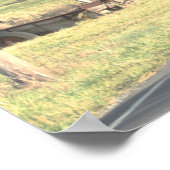 Windenergie Road Foto Poster (Hoek)