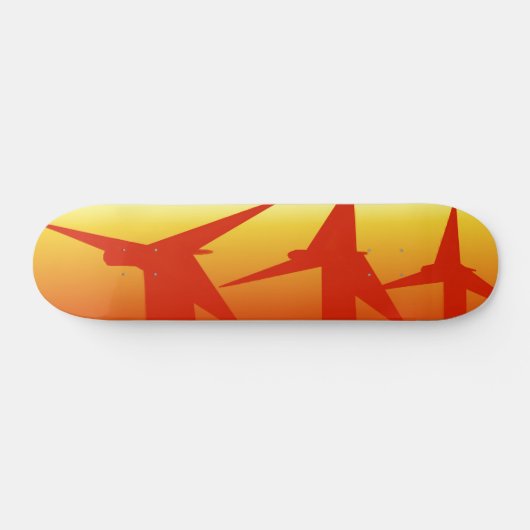 Windenergie Skateboard (Horizontaal)