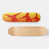 Windenergie Skateboard (Horizontaal)