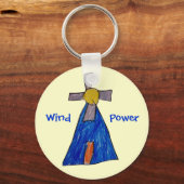 Windenergie Sleutelhanger (Voorkant)