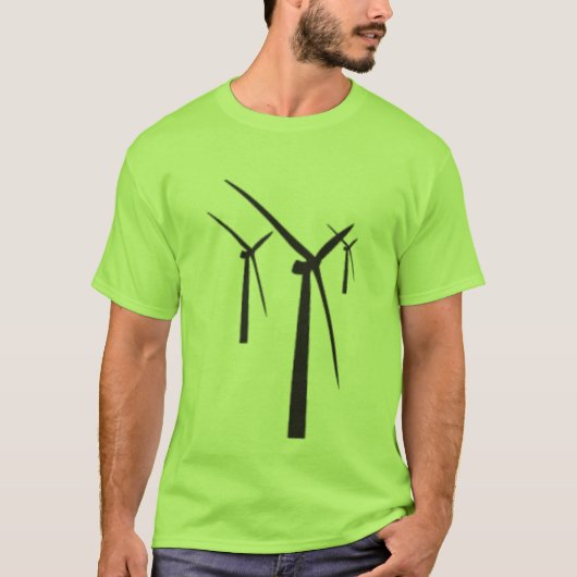 Windenergie T-shirt (Voorkant)