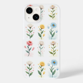 Winderige bloemen Case-Mate iPhone 14 hoesje