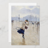 Winderige dag | Jean Béraud (Voorkant / Achterkant)