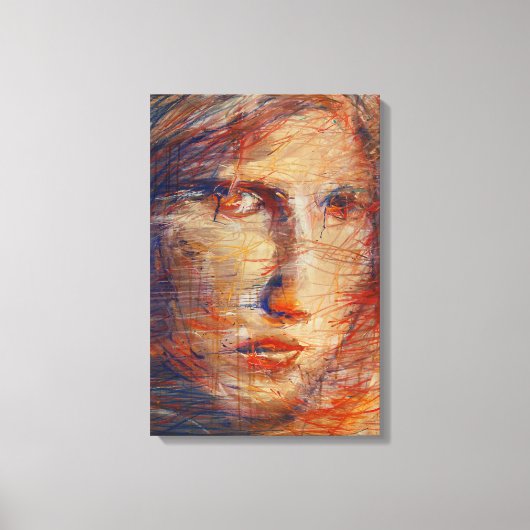 Winderige tijd canvas afdruk (Voorkant)