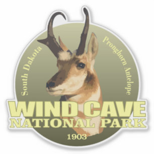 Windgrot NP (Pronghorn) WT Sticker