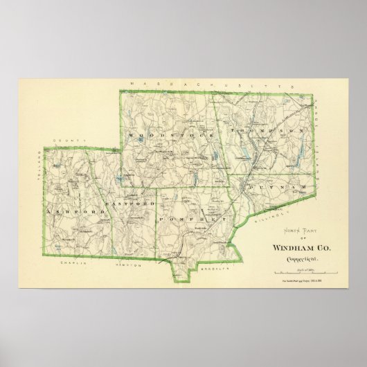 Windham Co N Poster (Voorkant)