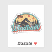 Windham, Connecticut Sticker (Vel)