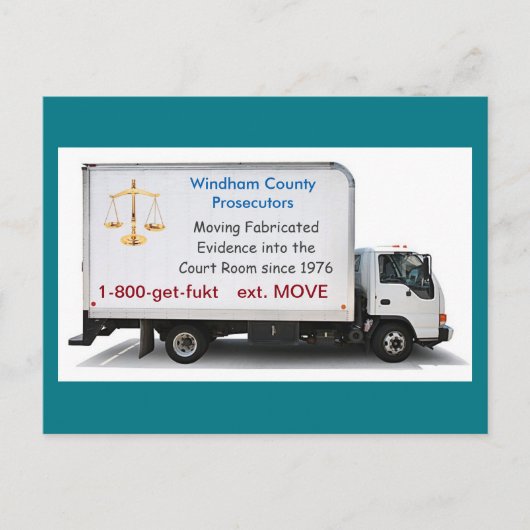 Windham County Movers: Briefkaart (Voorkant)