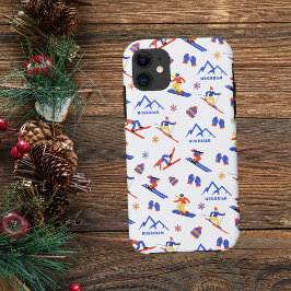 Windham Mountain New York Ski Snowboard patroon iPhone 11 Hoesje