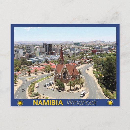 Windhoek - Namibië Briefkaart (Voorkant)