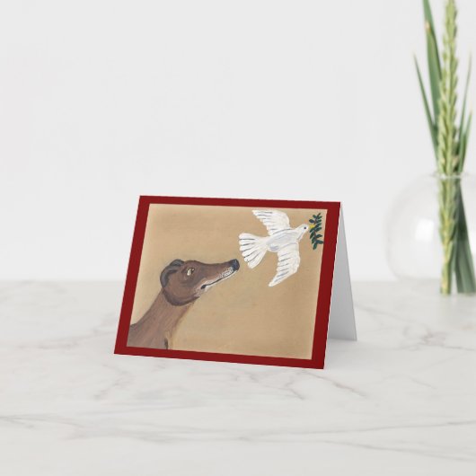 Windhond en Duif (Voorkant)