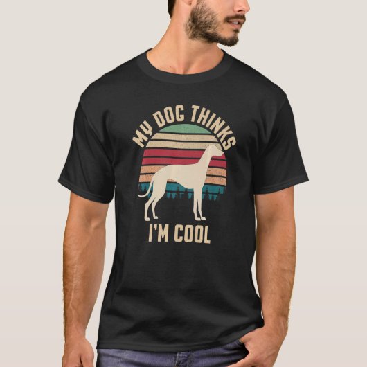 Windhond Hondenras T-shirt (Voorkant)