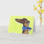 WINDHOND KAART (Gele Bloem)