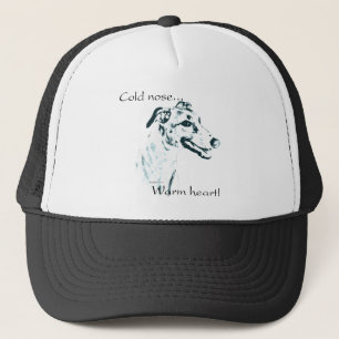 windhond koude neus, warm hart trucker pet