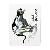 windhond magneet (Verticaal)