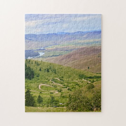 Winding Road Legpuzzel (Verticaal)