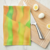 Winding Roads Artsy Abstract Kitchen Towel Theedoek (Quarter Fold)