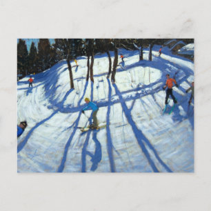 Winding Trail Morzine Briefkaart
