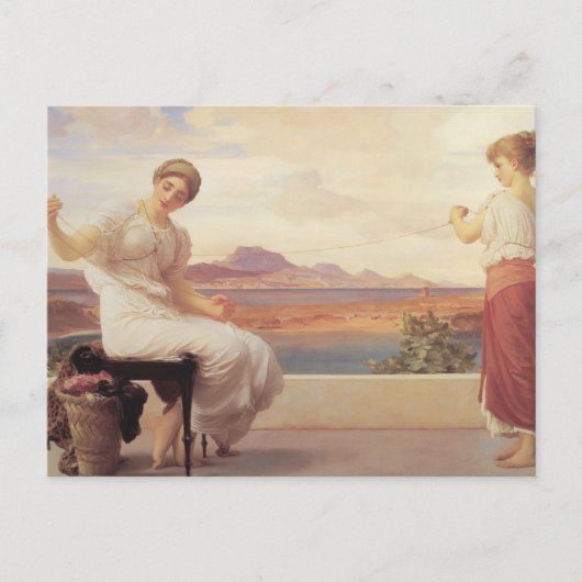 Winding van de Skein Yarn Fine Art Briefkaart (Voorkant)