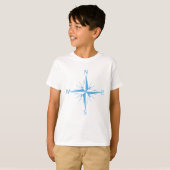 Windkompas T-shirt (Voorkant volledig)