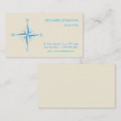Windkompas Visitekaartje (Voorkant / Achterkant)