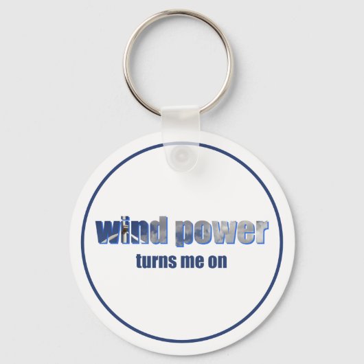 Windkracht draait. sleutelhanger (Voorkant)
