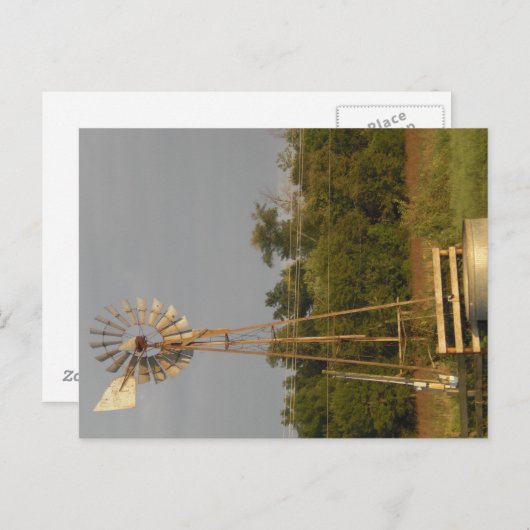 Windmill 3 carte postale (Devant / Derrière)