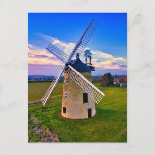 Windmill Blue Sky Briefkaart