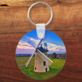 Windmill Blue Sky Sleutelhanger (Voorkant)