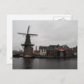 Windmill "De Adriaan", Haarlem Briefkaart (Voorkant / Achterkant)