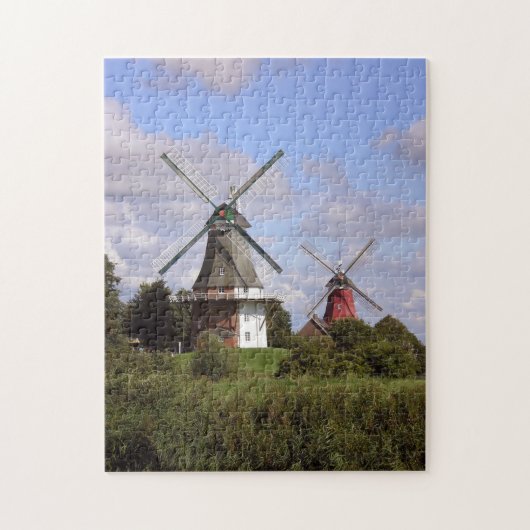 Windmill Greetsiel North Zee Northern Germany Jigs Legpuzzel (Verticaal)