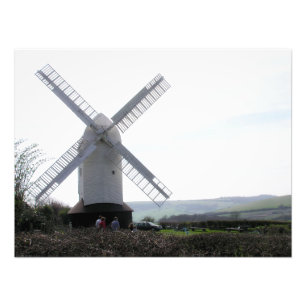 Windmill: Jack & Jill Sussex UK Print / Foto Afdruk