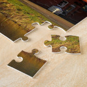 Windmill Ostfriesland Dutch Grind Grain Legpuzzel (Zijkant)