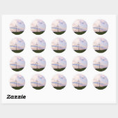 Windmill! Ronde Sticker (Vel)