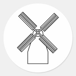 Windmill Sticker