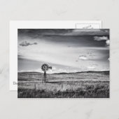 Windmill sur la carte postale Plains (Devant / Derrière)
