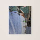 Windmill, Zaanse Schans, Holland, Nederland Legpuzzel (Verticaal)