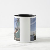 Windmill, Zaanse Schans, Holland, Nederland Mok (Midden)