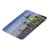 Windmill, Zaanse Schans, Nederland 2 Magneet (Linkerzijde)