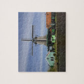 Windmill, Zaanse Schans, Nederland 3 Legpuzzel (Verticaal)