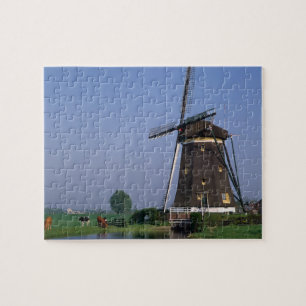 Windmills, Leidschendam, Nederland Legpuzzel