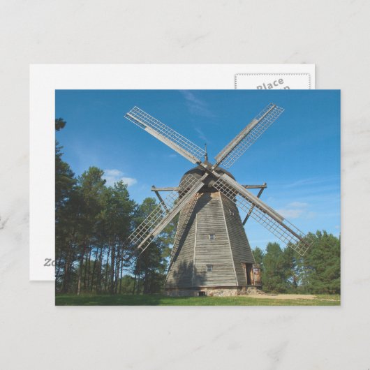 Windmolen - briefkaart (Voorkant / Achterkant)